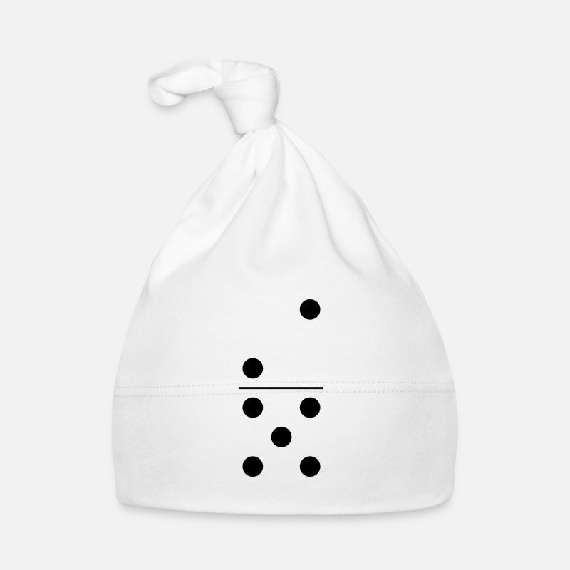 Domino 2/5 en pierre costume carnaval carnaval cadeau Bonnet bio Bébé