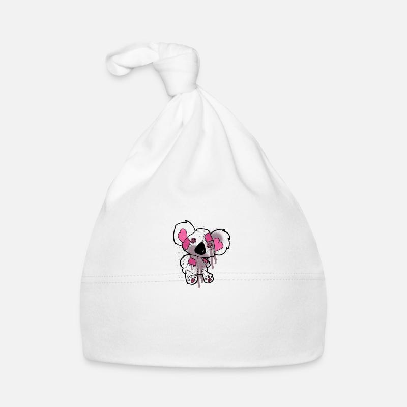 Koala Teddy Organic Baby Cap