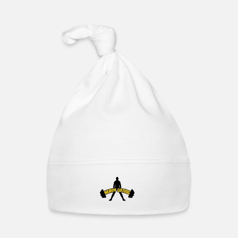 Levage de charges lourdes - Bonnet bio Bébé - blanc