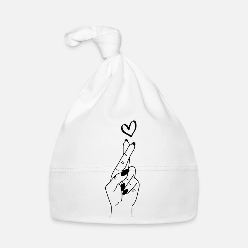 Hand Baby Bio-Mütze