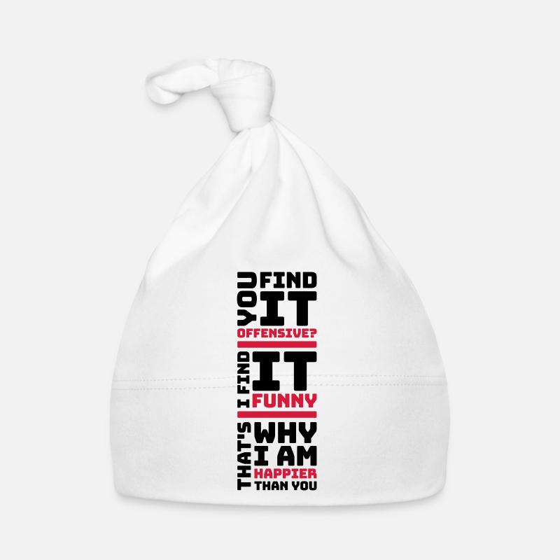 You find it offensive Baby Bio-Mütze