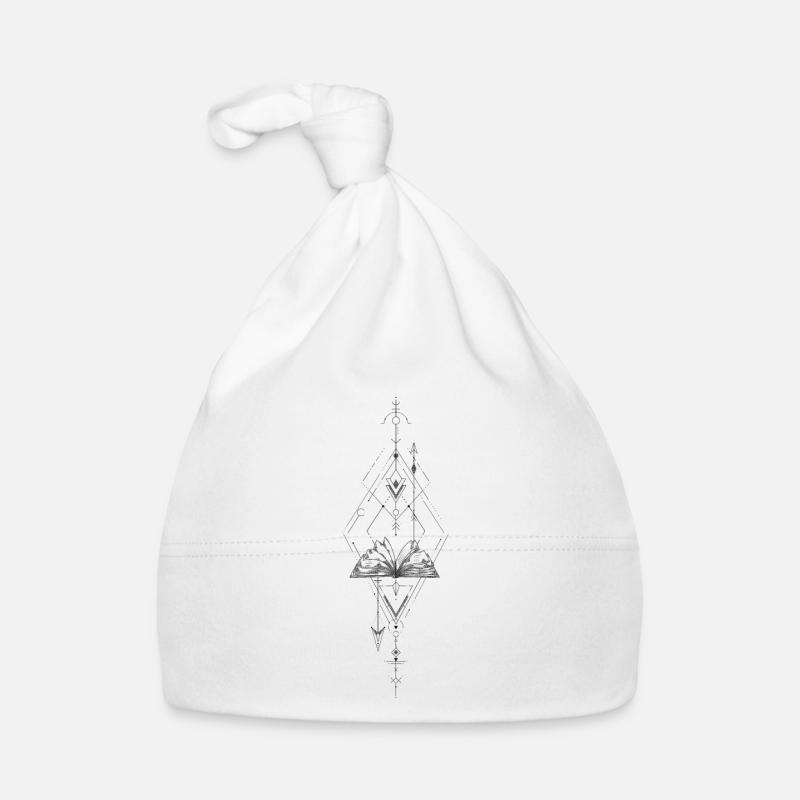 Buch Geometrie Baby Bio-Mütze