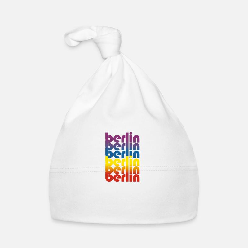 Berlin Berlin - Baby Bio-Mütze - Weiß
