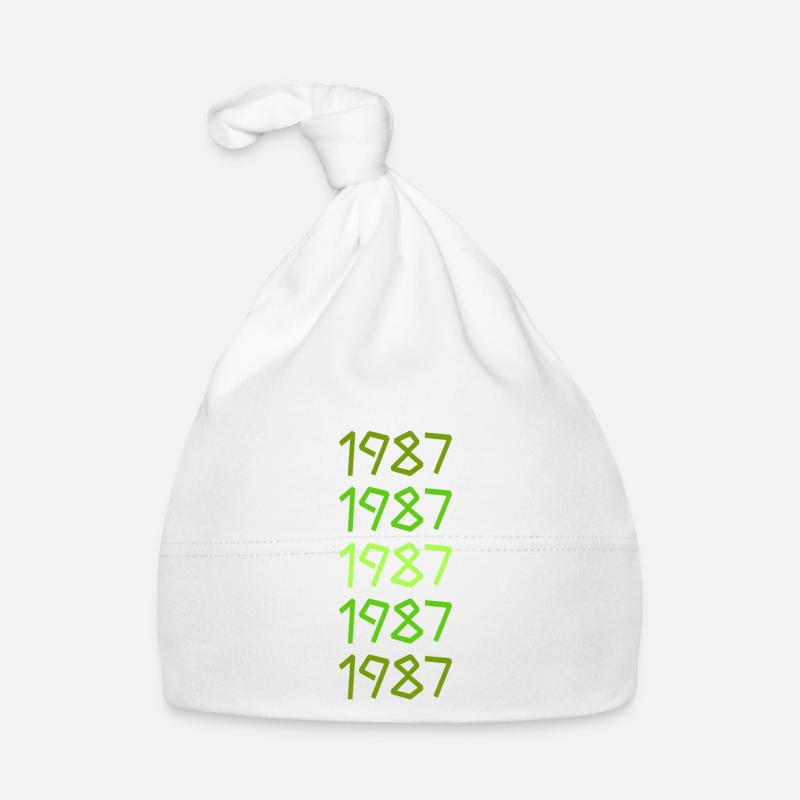 1987 1987 Baby Bio-Mütze