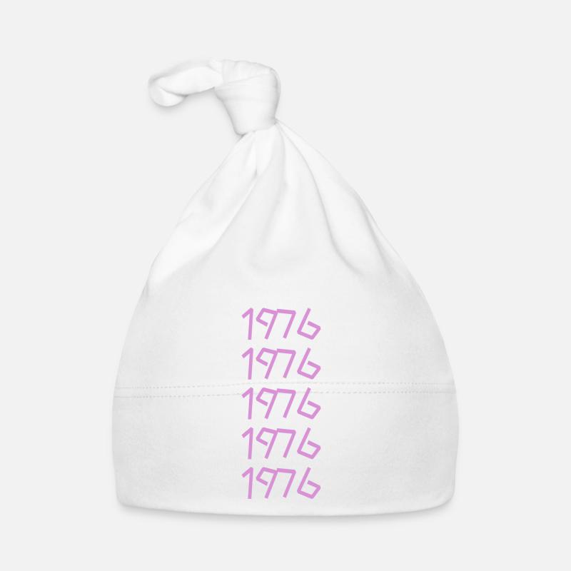 Retro 1976 Organic Baby Cap