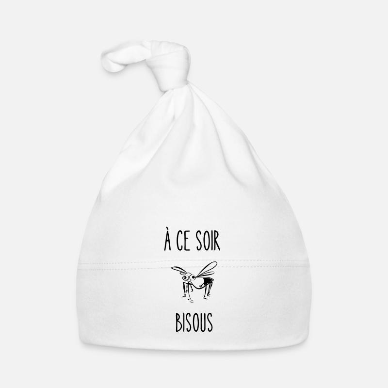 à ce soir bisous Bonnet bio Bébé
