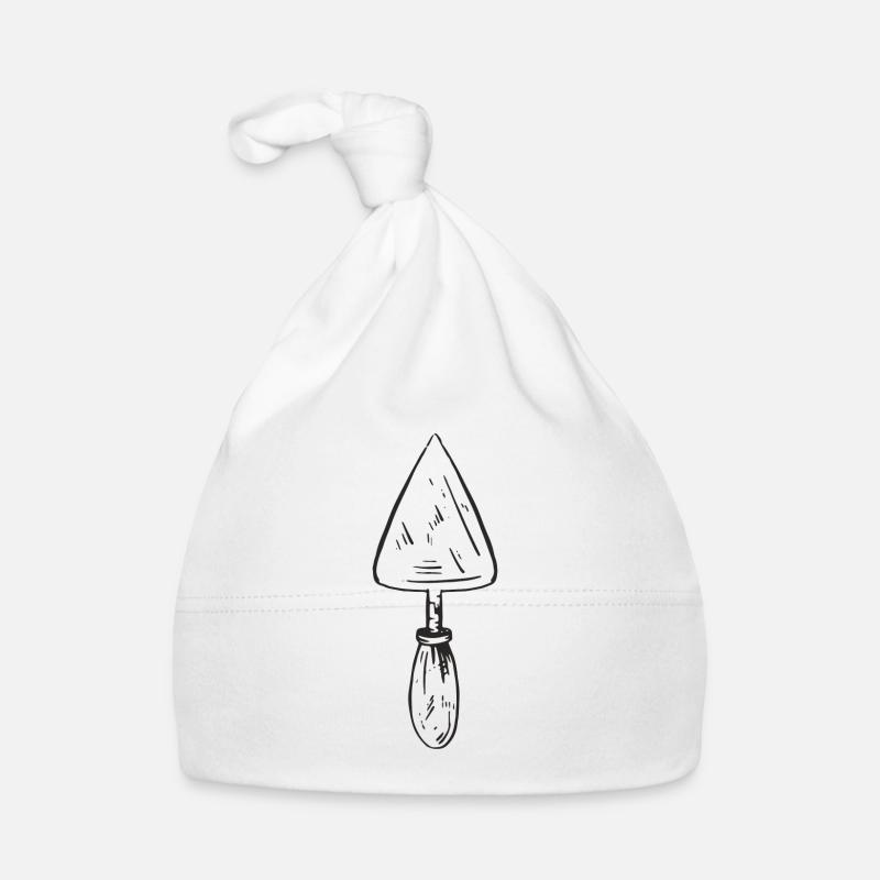 Trowel tool drawing Organic Baby Cap