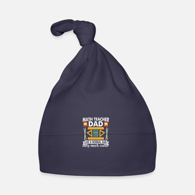 Math Teacher Dad like a normal Dad only Baby Bio-Mütze