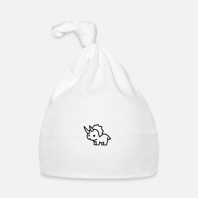 triceratops Organic Baby Cap