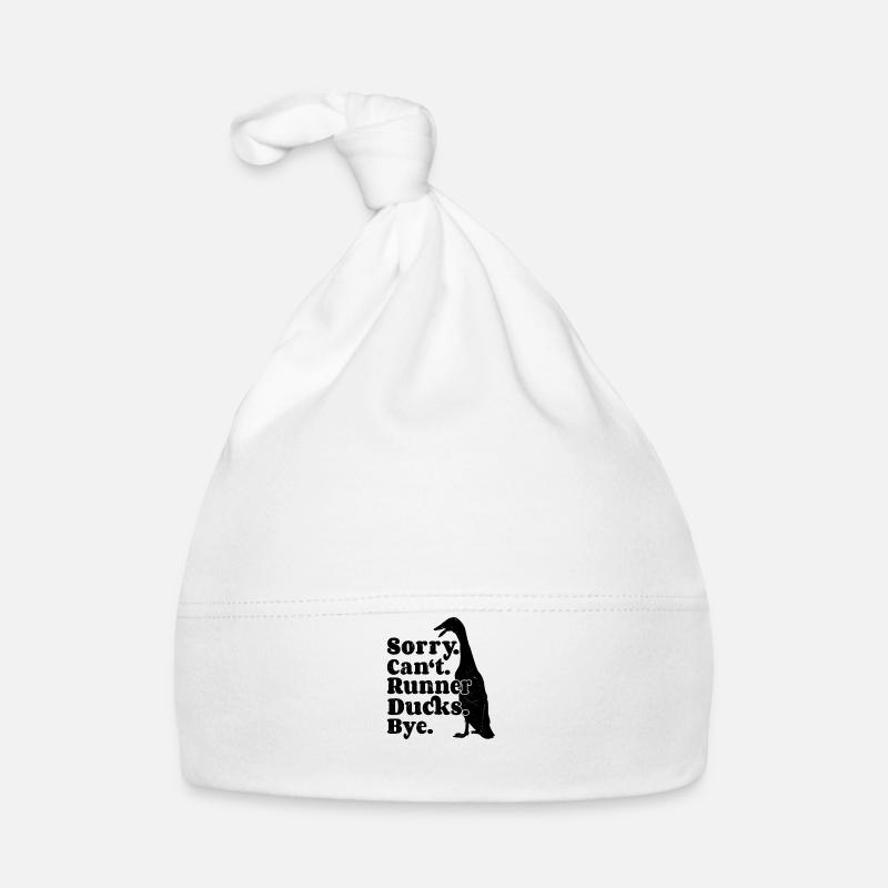 Running ducks Duck owners Duck breeders Ducks Organic Baby Cap