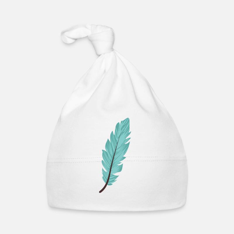Feather Organic Baby Cap