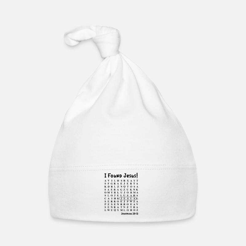 I Found Jesus Organic Baby Cap