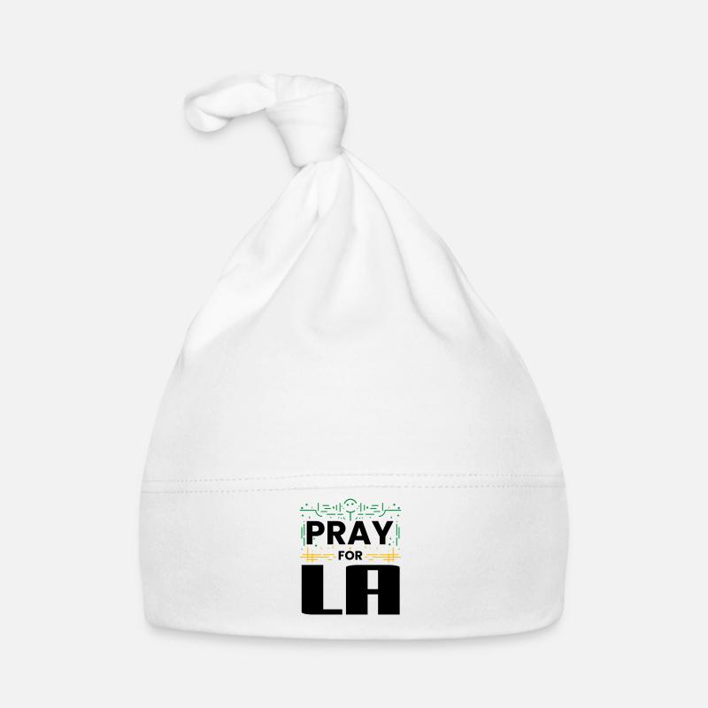 Priez pour LA : Solidarité avec Los Angeles Bonnet bio Bébé