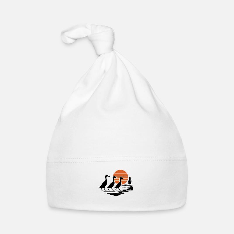Ducks Duck Duck Duck Duck Breeding Organic Baby Cap