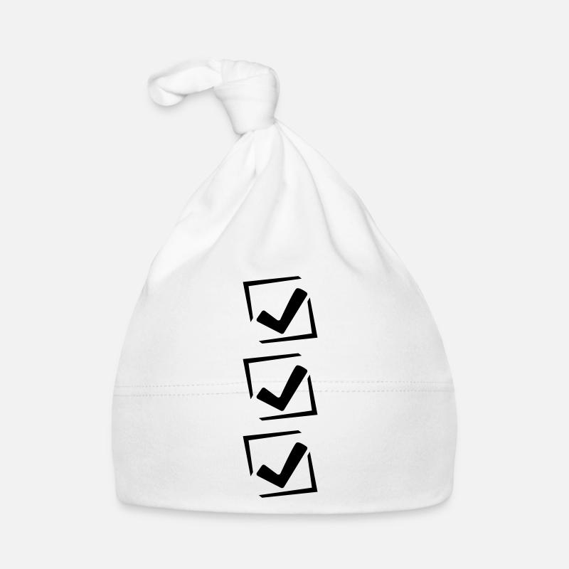 3 Haken Design Baby Bio-Mütze