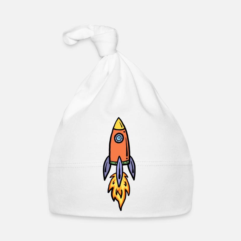 Rocket Organic Baby Cap
