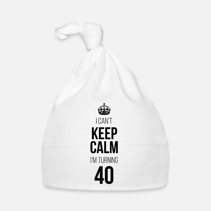Ich kann mich nicht beruhigen. Ich werde 40. Baby Bio-Mütze