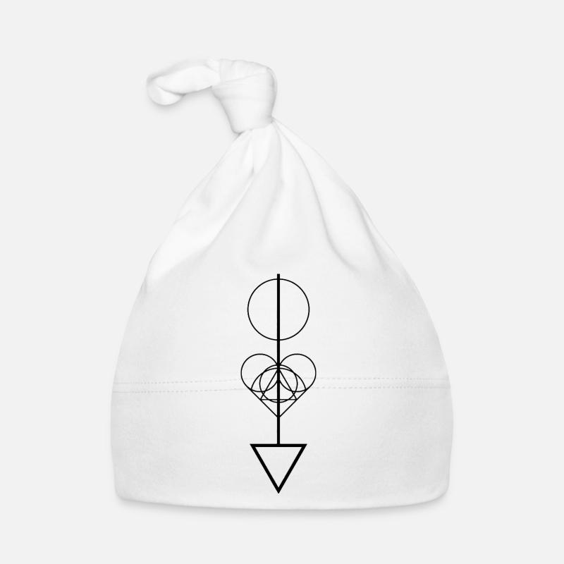 Flèche géométrique Bonnet bio Bébé