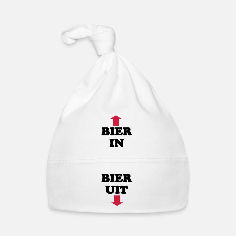 Bier in Bier uit Organic Baby Cap