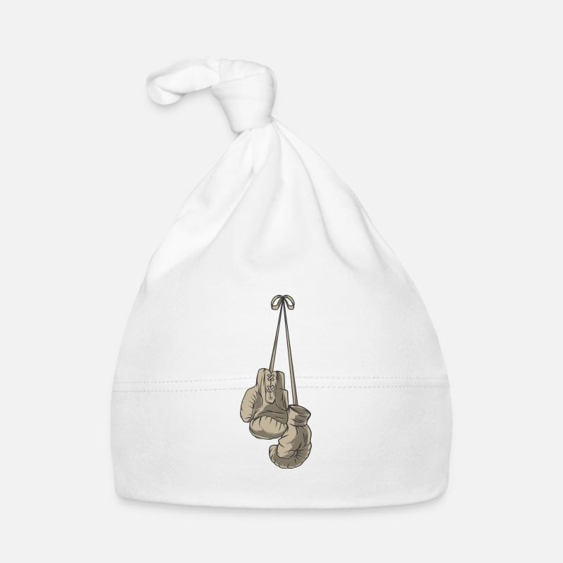 Boxhandschuhe Baby Bio-Mütze