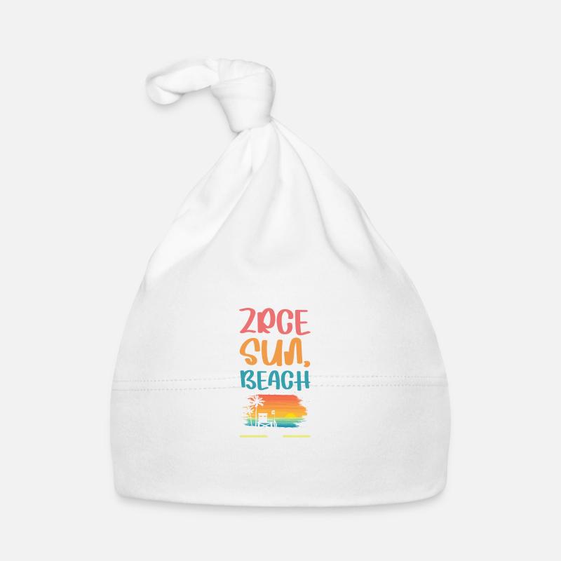 Zrce Holiday Vibes Organic Baby Cap