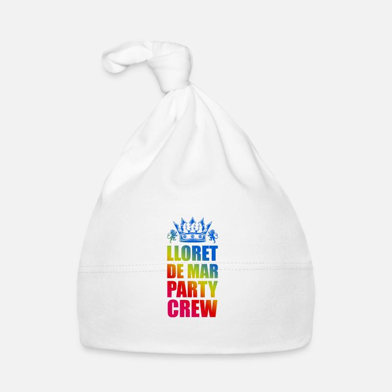 Lloret De Mar Party Crew Spruch Baby Bio-Mütze
