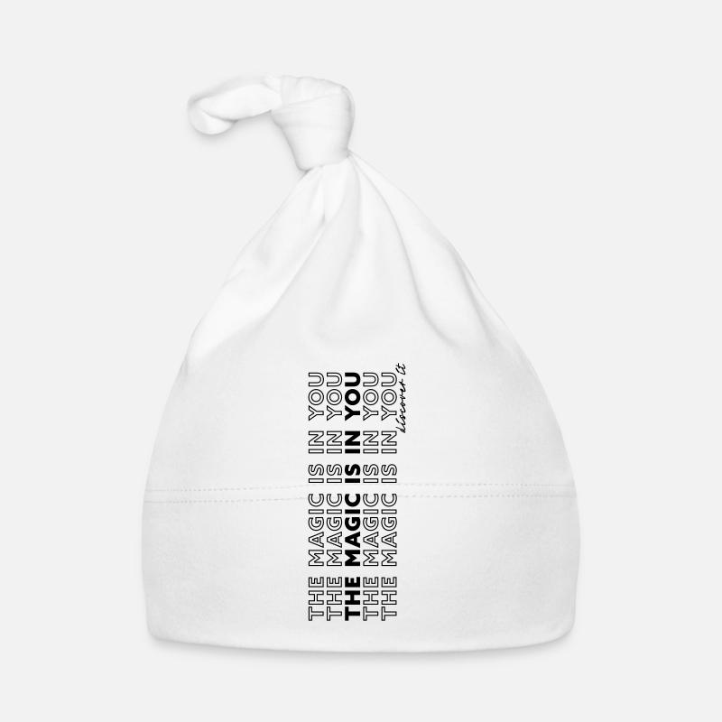 La magie est en vous Bonnet bio Bébé