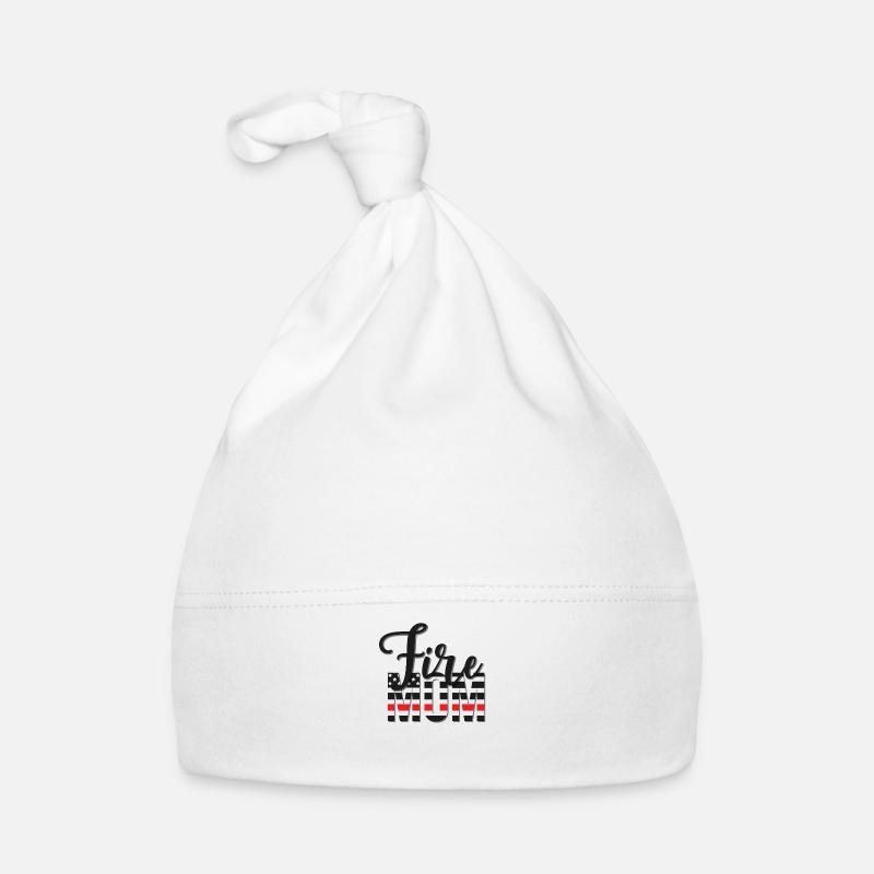 Pompier Mère Pompier Maman Cadeau Bonnet bio Bébé