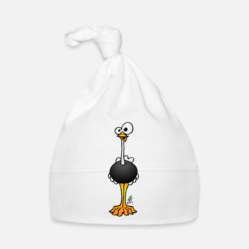 Autruche Bonnet bio Bébé