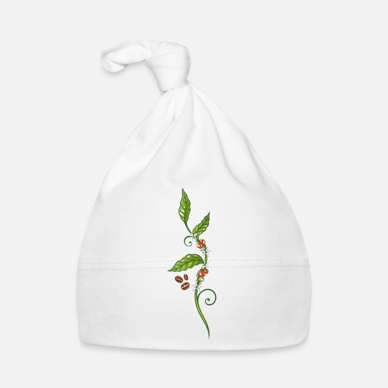 Kaffee Kaffeepflanze Kaffeebohnen Baby Bio-Mütze