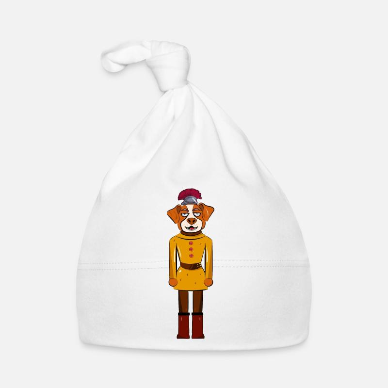 Dog Nutcracker Organic Baby Cap