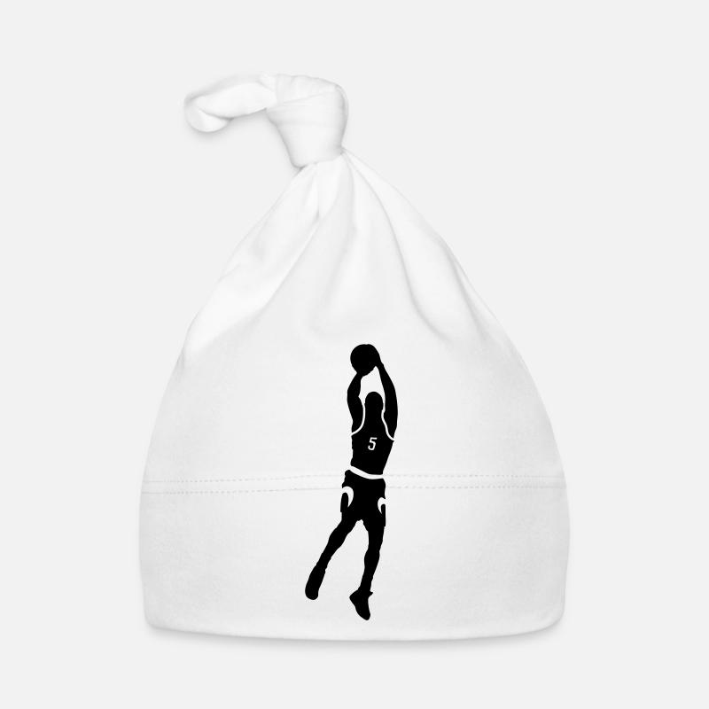 Basketball Organic Baby Cap