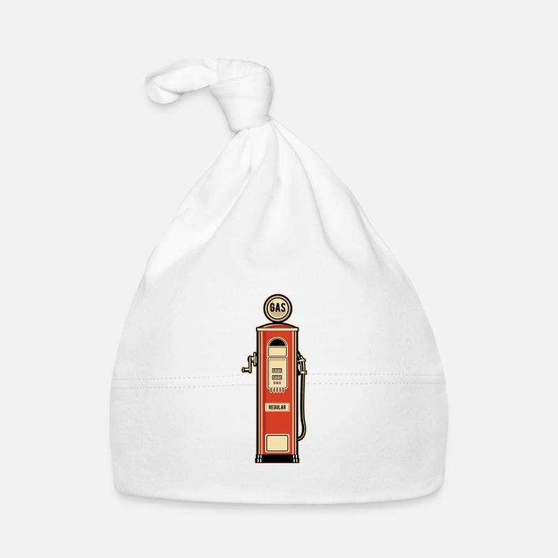 Pompe à essence rétro Bonnet bio Bébé