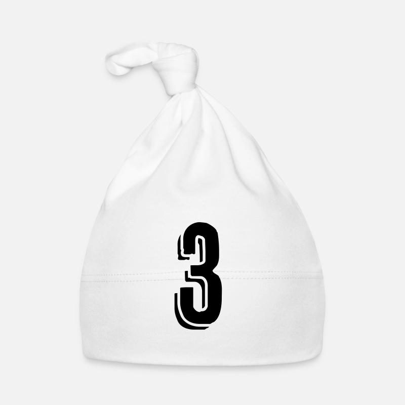 Maillot numéro 3 - Numéro - Trois Bonnet bio Bébé