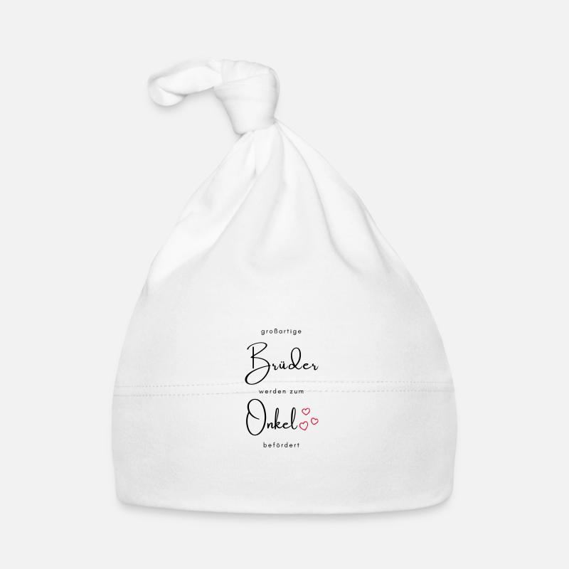 großartige Brüder werden zum Onkel befördert Baby Bio-Mütze