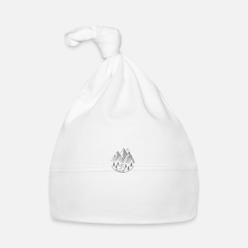 Like a mountain Organic Baby Cap
