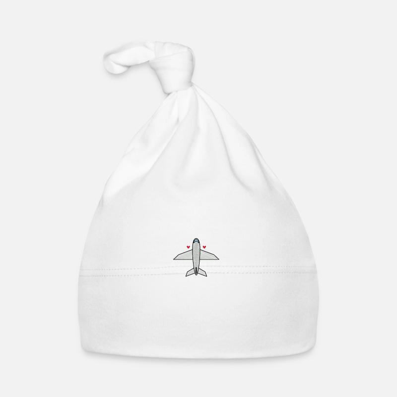 Airplane Organic Baby Cap