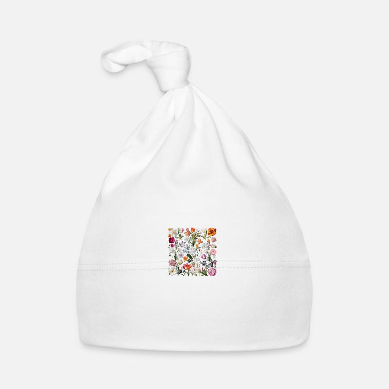 Fleurs Liese Bonnet bio Bébé