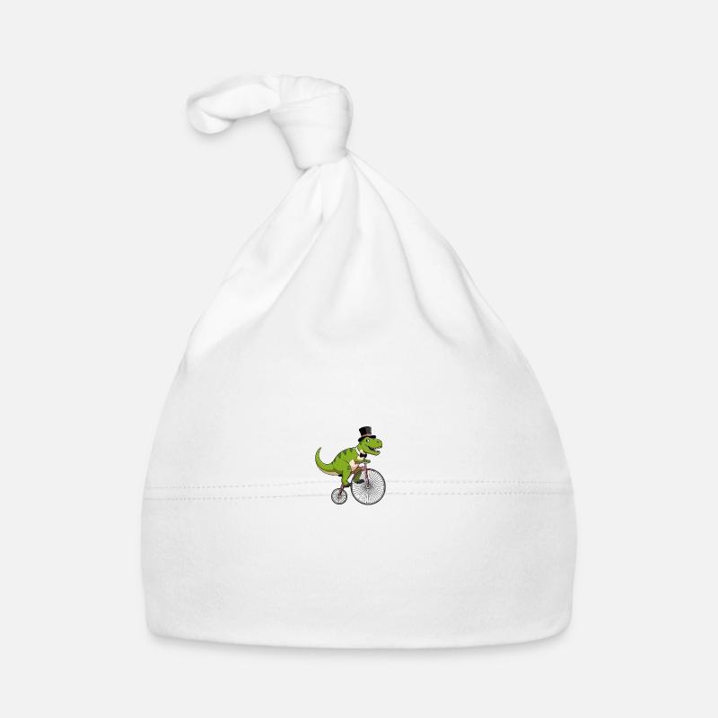 T-Rex à vélo Dino Bonnet bio Bébé