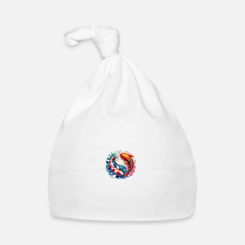 Koi-Karpfen Baby Bio-Mütze