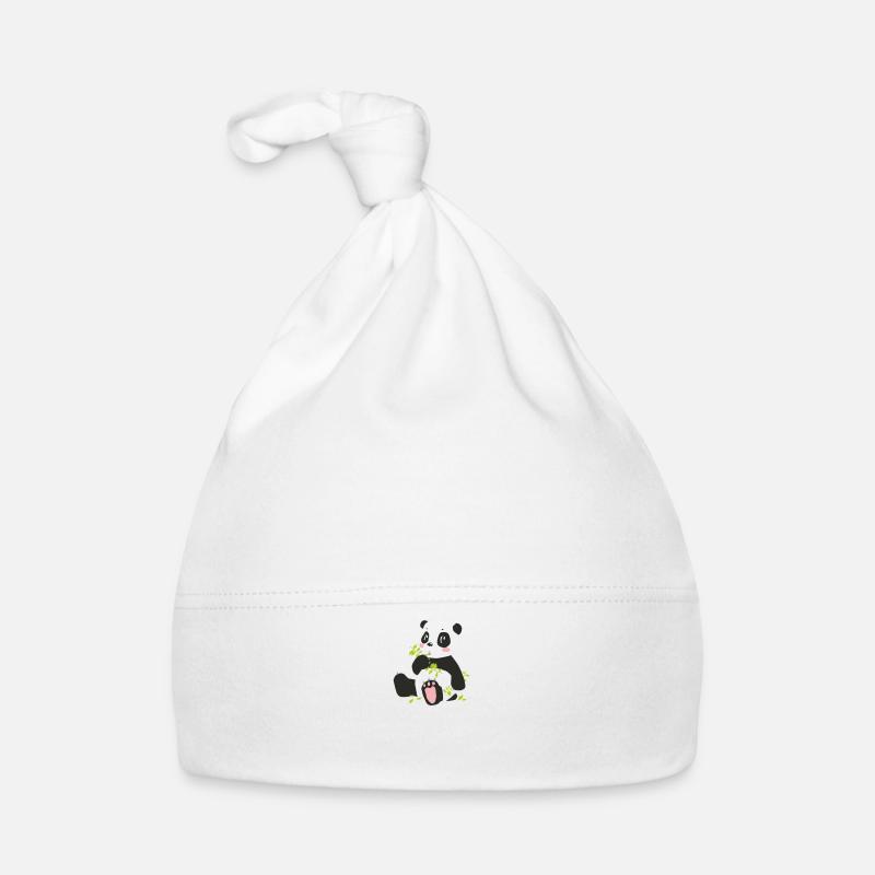 Panda Organic Baby Cap