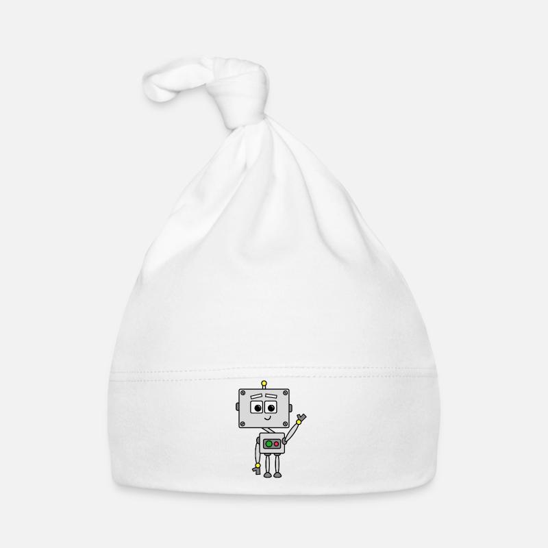 Robot Johnny Organic Baby Cap