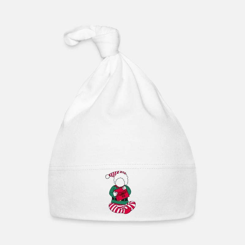 Bébé lutin de Noël Bonnet bio Bébé