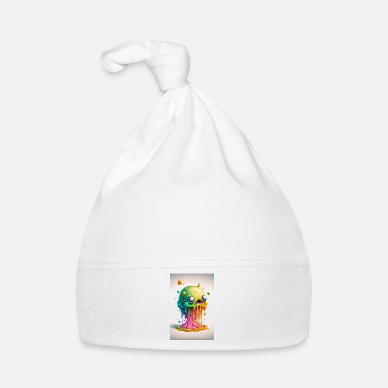 Zombie Gelée - Bonnet bio Bébé - blanc