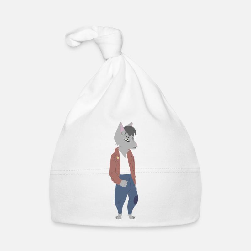 Sheriff Wolf Baby Bio-Mütze