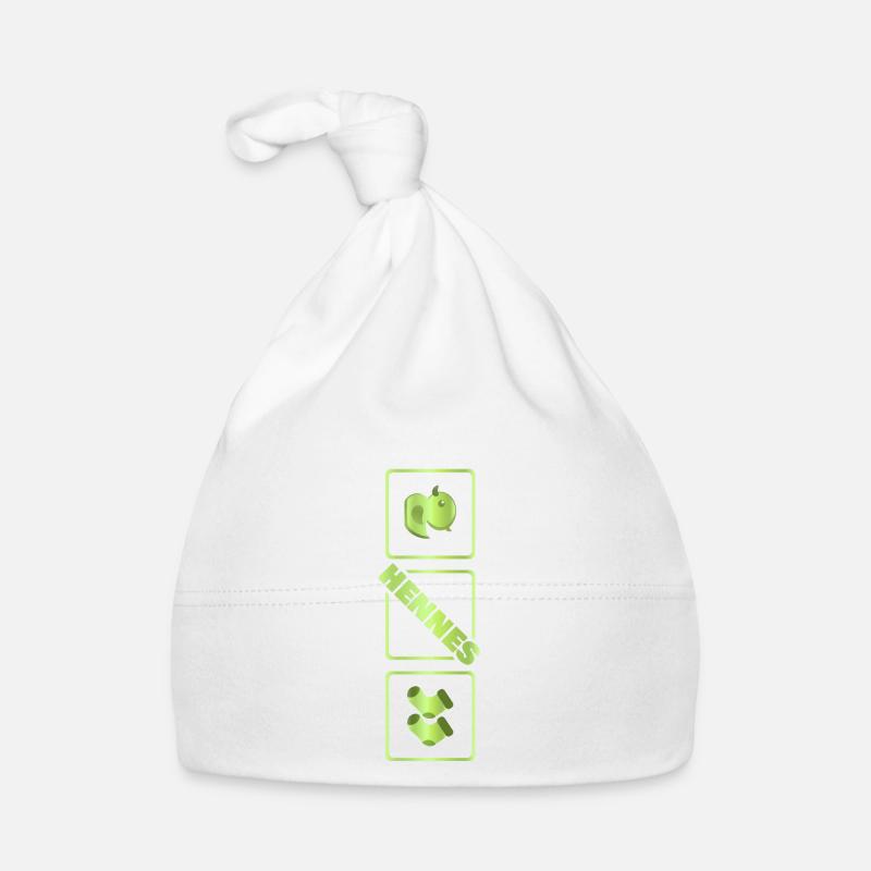 Le henné comme naissance Bonnet bio Bébé