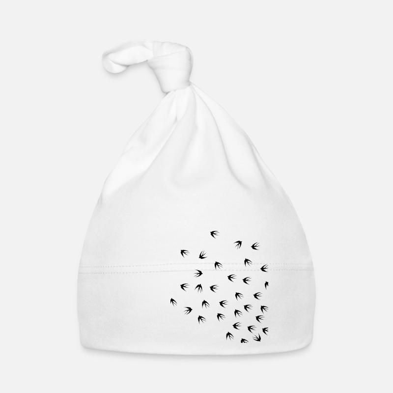 Swallows spring feelings Organic Baby Cap