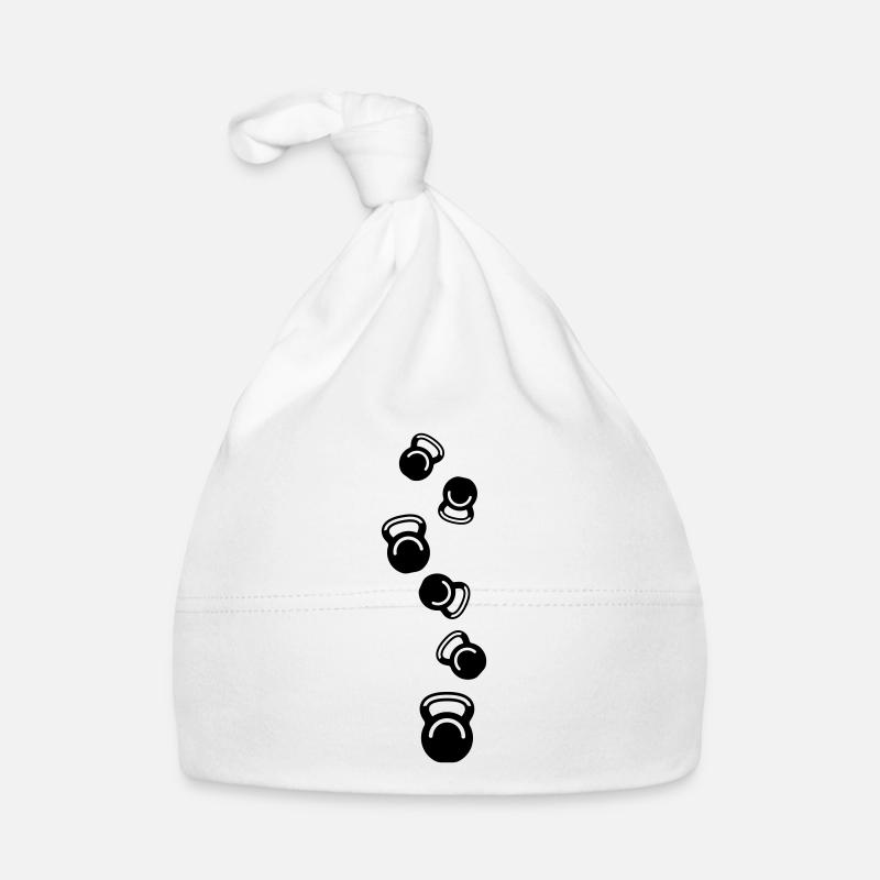 Icône de poids d’haltères Bonnet bio Bébé
