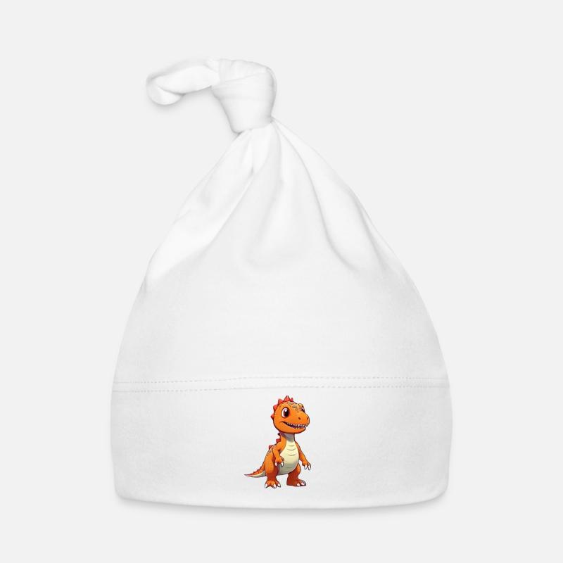 Cute Dinosaur Organic Baby Cap
