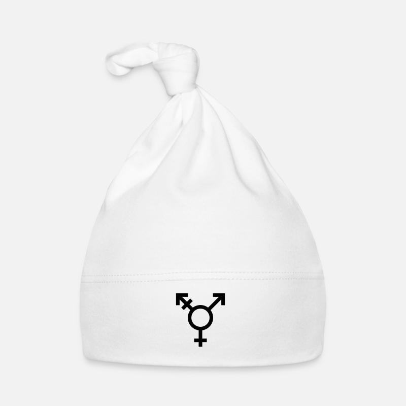 Queer - Divers, Man and Woman Icon / Symbol Organic Baby Cap